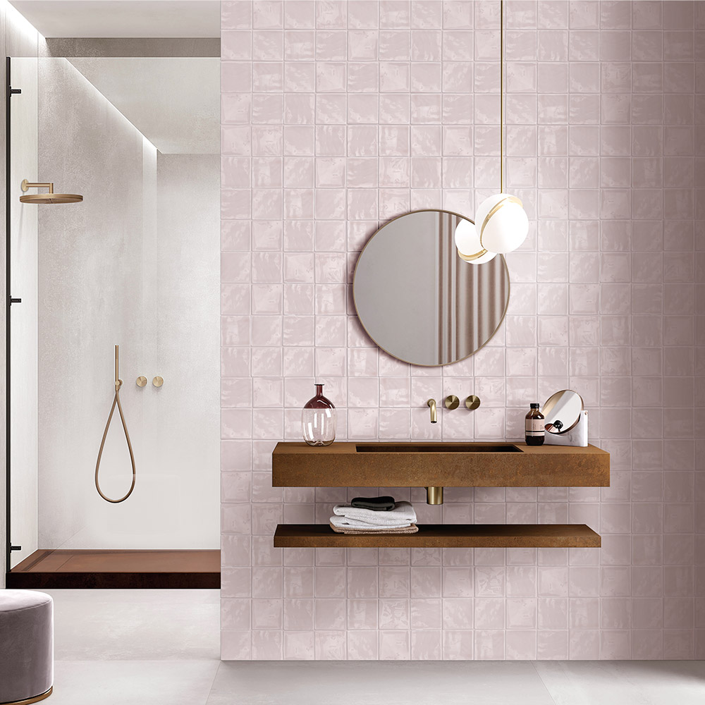 Luxe Decorative Wall Tiles: 8 colours ▪ 2 finishes ▪ 2 sizes