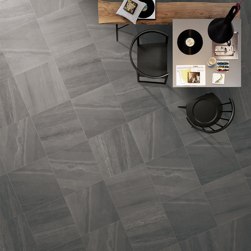 Mineral Wall Tiles and Floor Tiles: 4 colours ▪ 3 finishes ▪ 3 sizes